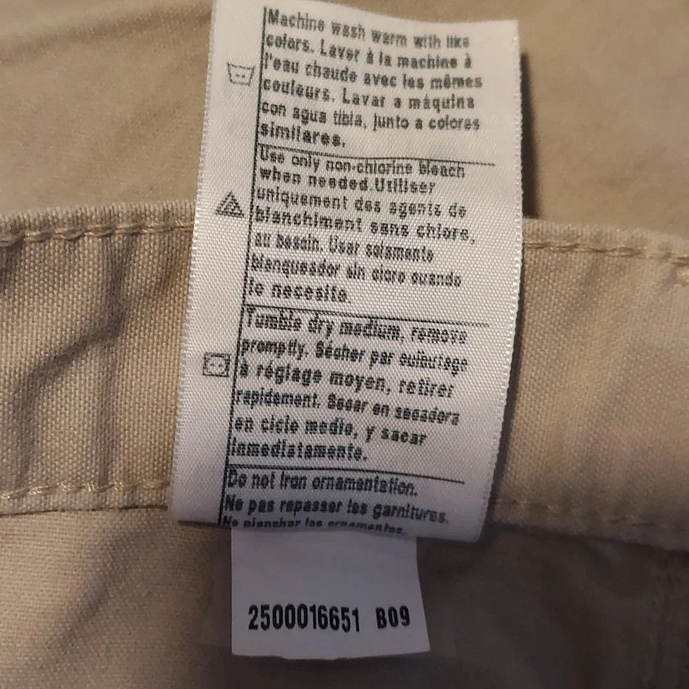Carhartt B147 Beige‎ Carpenter Original Fit Canvas Work Shorts Mens 40 Utility